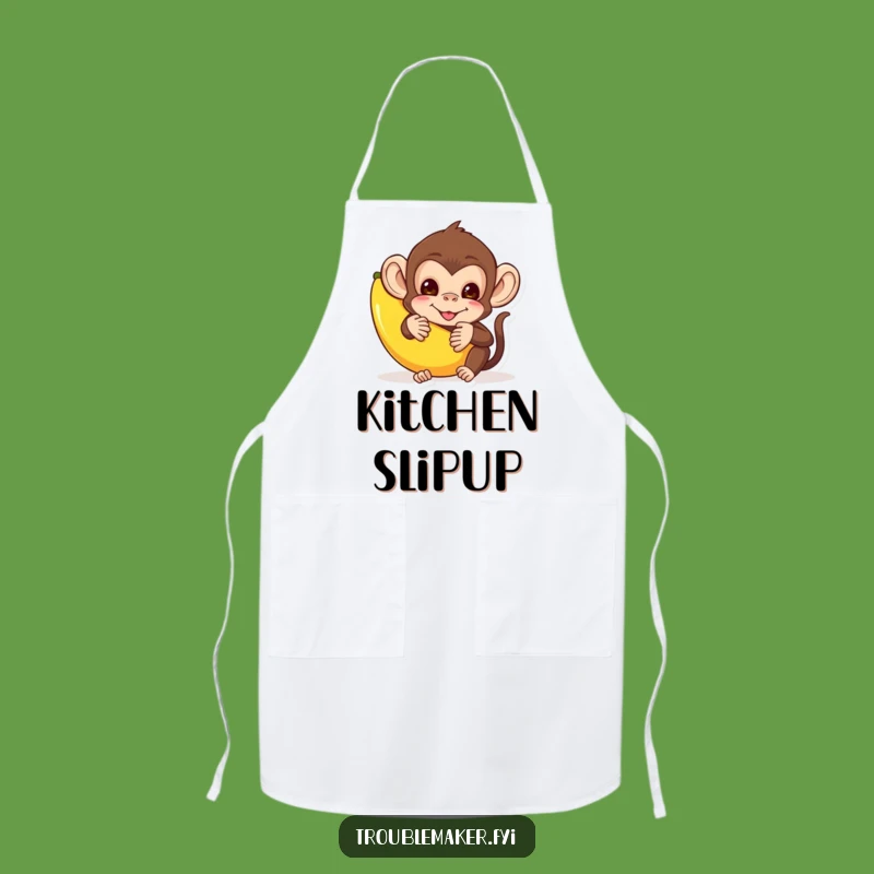Funny Monkey Apron: Cook with Mischief, a Fun Funny Gift
