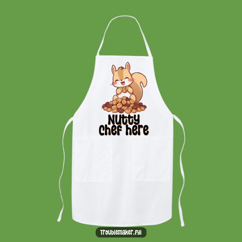 Funny Squirrel Apron: Cook with Abundance, a Fun Funny Gift