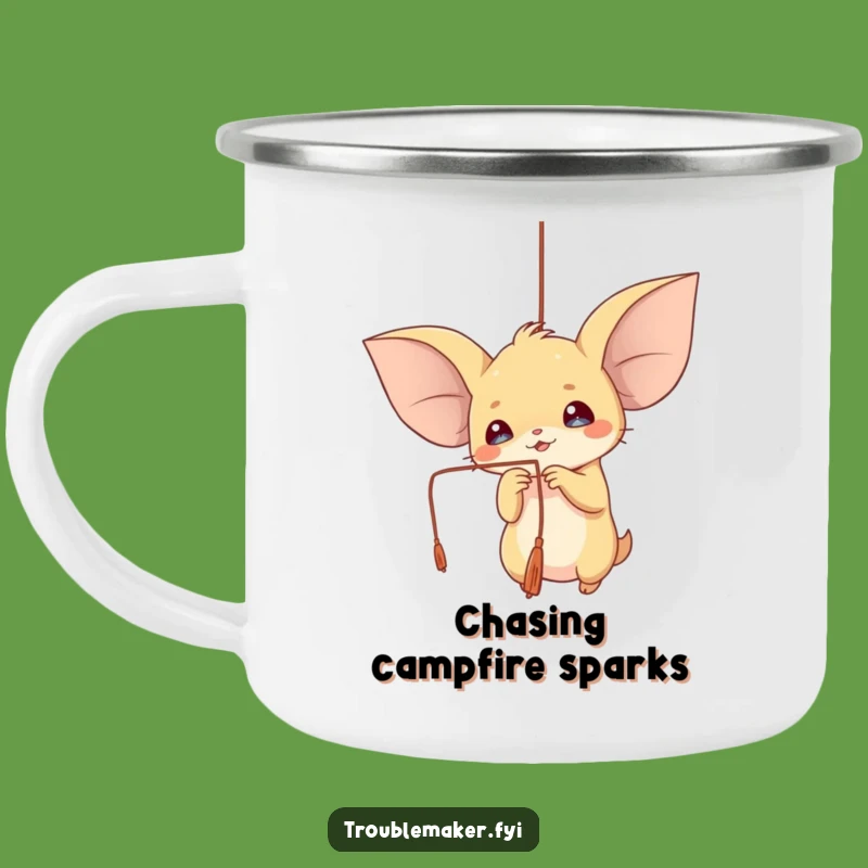 Funny Large Ear Creature Camping Mug: Your Playful Companion for Adventures
