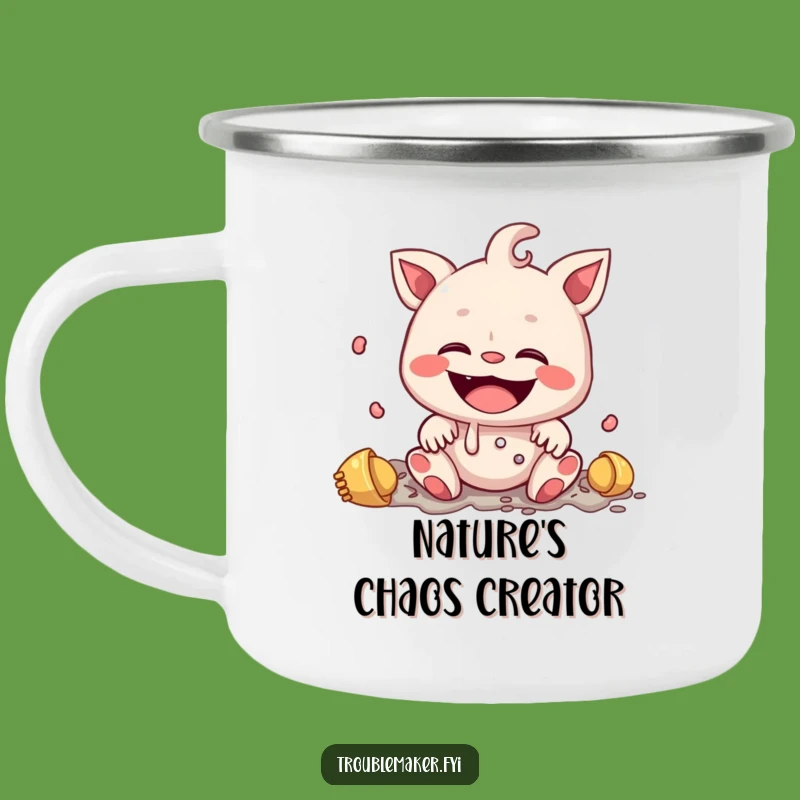 Funny Creature Messy Camp Mug - Hilarious Outdoor Gear for Adorable Adventurers