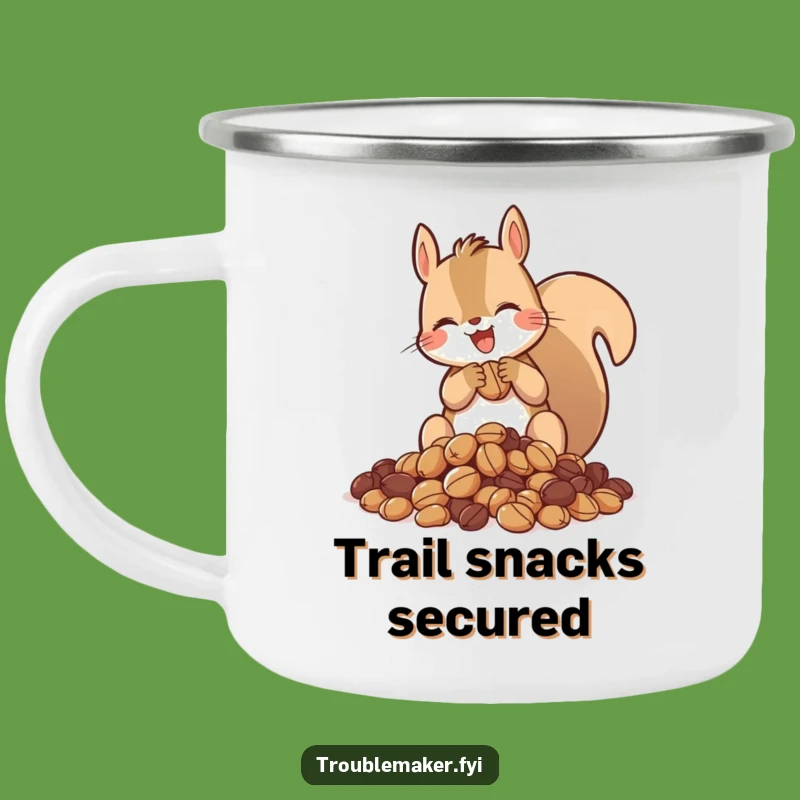 Funny Squirrel Camping Mug: Adventure Stash, a Durable Funny Gift