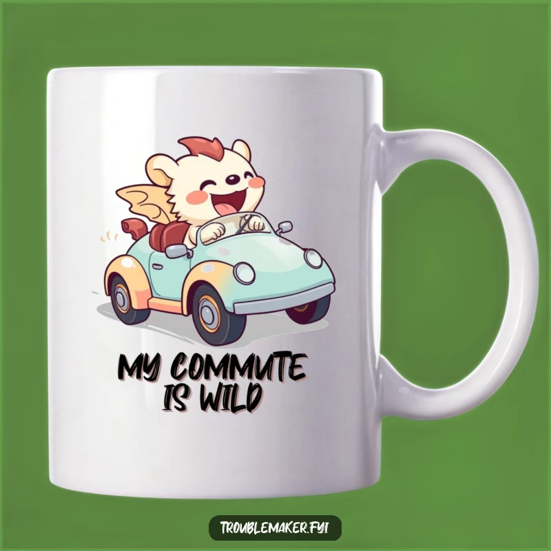 Funny Creature Toy Car Speedster Mug - Perfect Hilarious Gift for Fast Fun Lovers