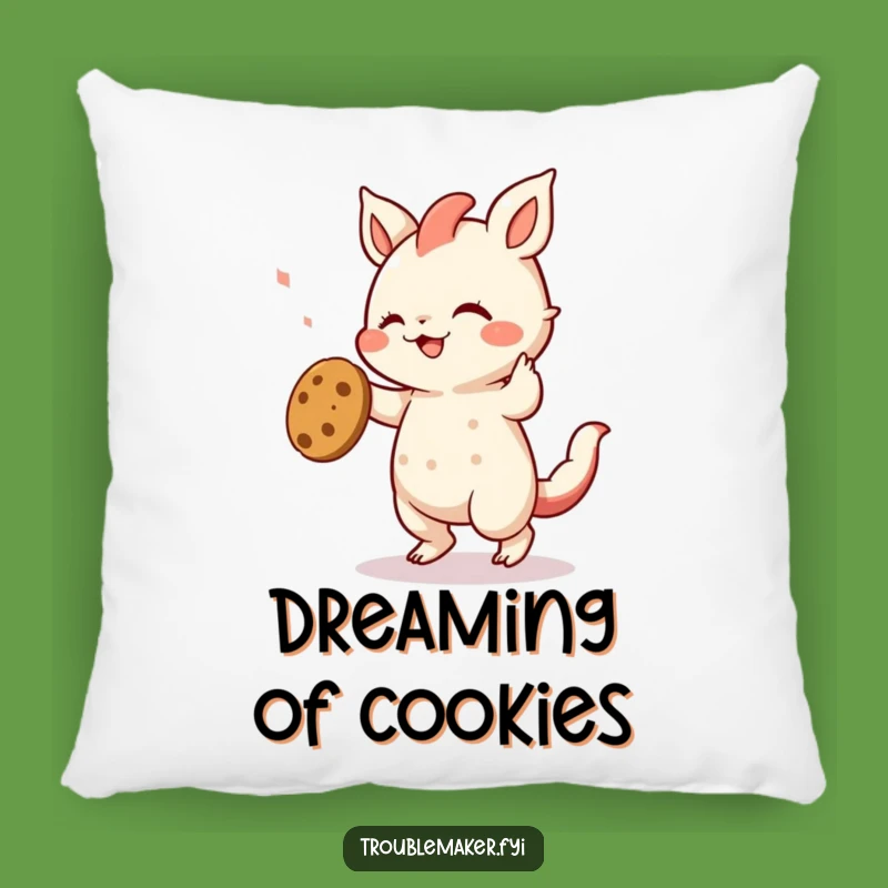 Funny Creature Cookie Groove Pillow - Cozy & Hilarious Comfort for Sweet Dreams