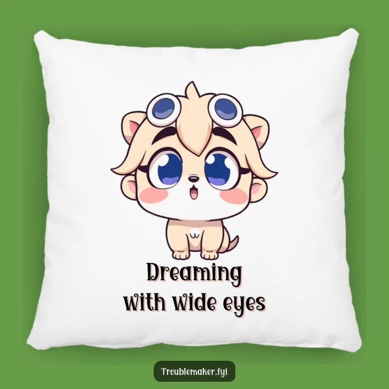 Funny Curious Troublemaker Pillow - Comfy & Hilarious Accent for Dreamy Spaces