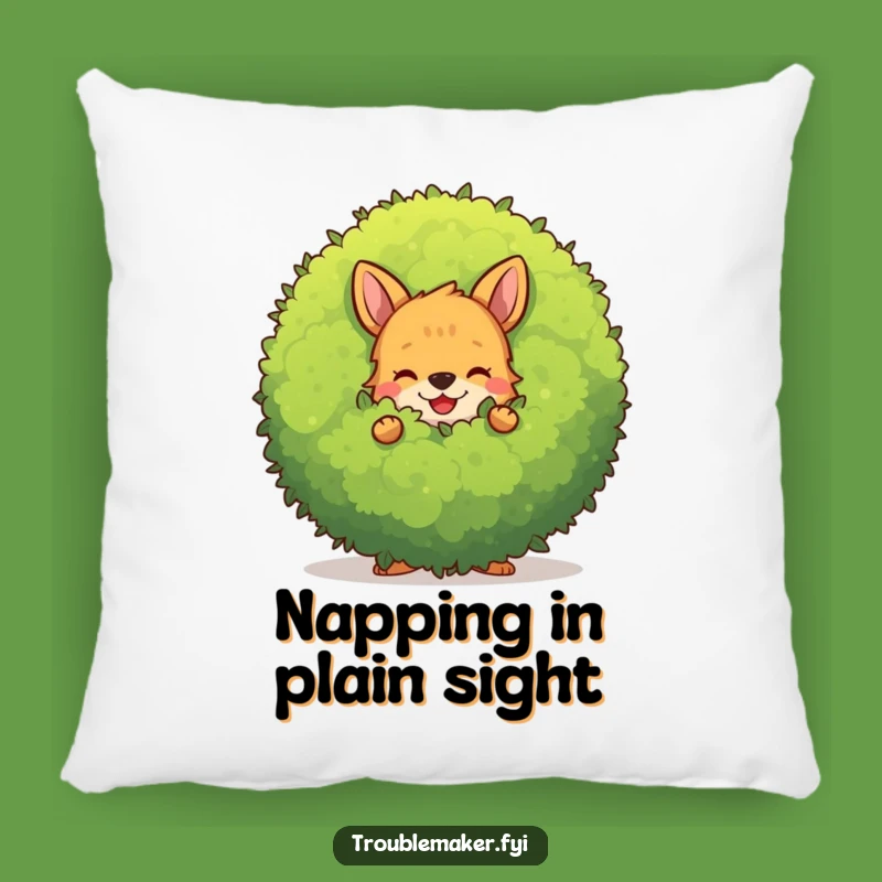 Funny Bush Hider Pillow: Cuddle Up with This Playful Animal Secret Decor