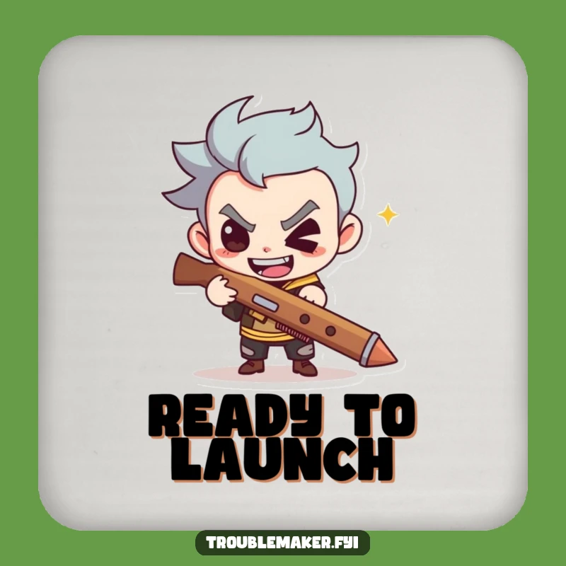 Funny Troublemaker Slingshot Coaster a Hilarious Touch for Your Table