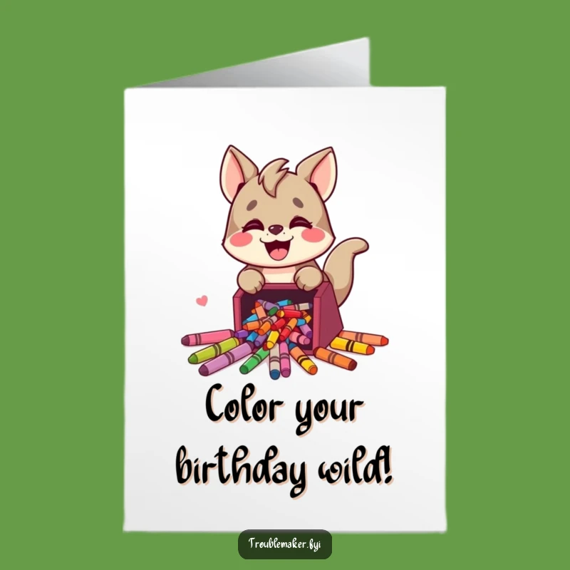 Free Printable Birthday Card: Messy Fun Creator, Funny Downloadable Gift!