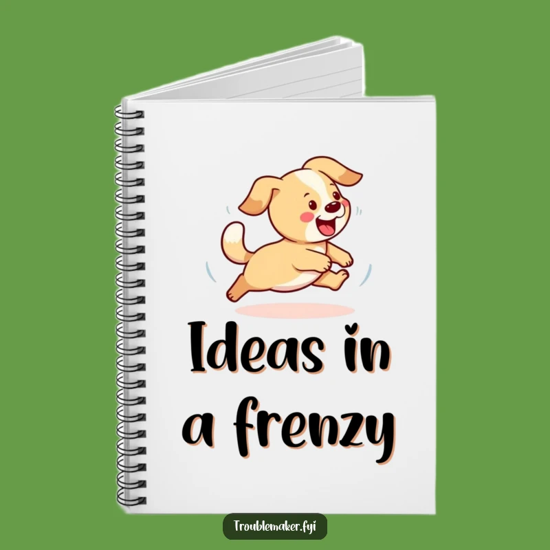 Funny Dog Notebook - Playful Pup Journal, Hilarious Gift for Dog Owners and Writers