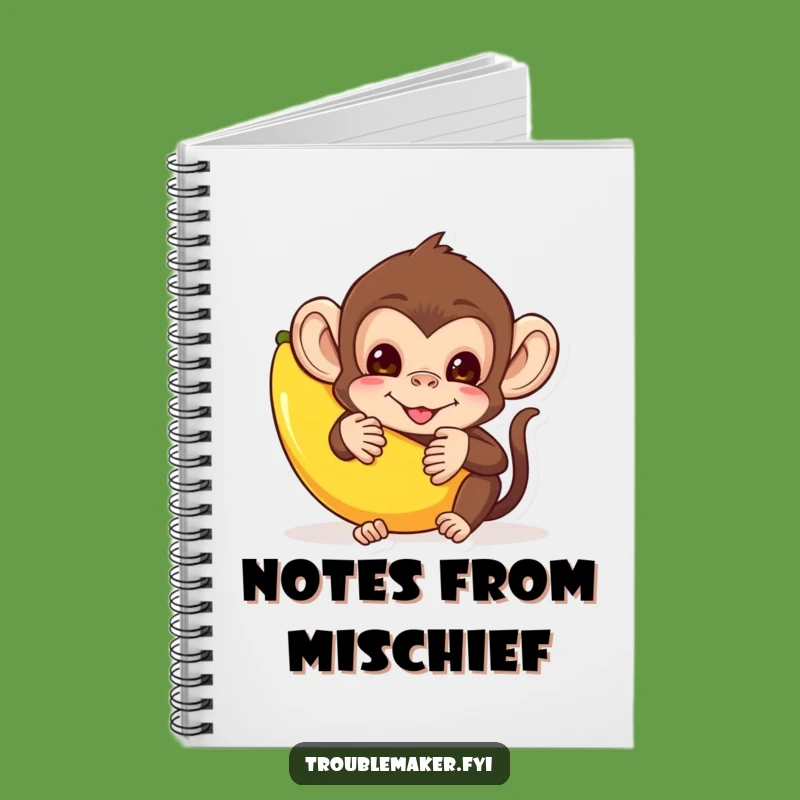 Funny Monkey Notebook: Jot Down Your Pranks, a Perfect Funny Gift