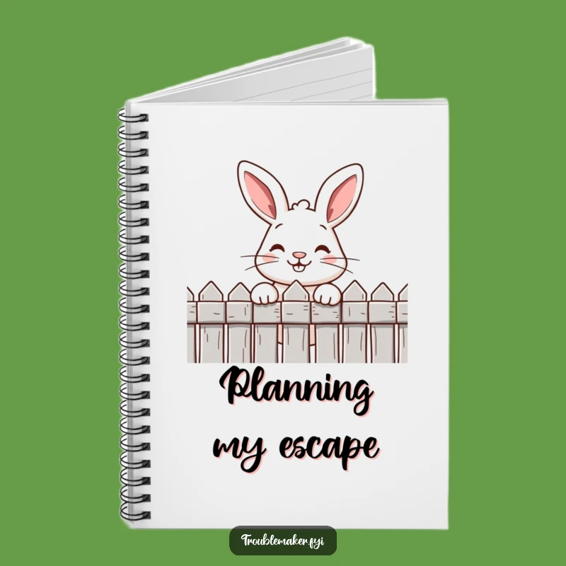 Funny Rabbit Notebook: Cheeky Grin, Perfect for Jotting Funny Ideas