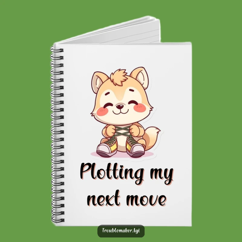 Funny Shoelace Sabotage Notebook: Jot Down Jokes with This Animal Prankster Journal