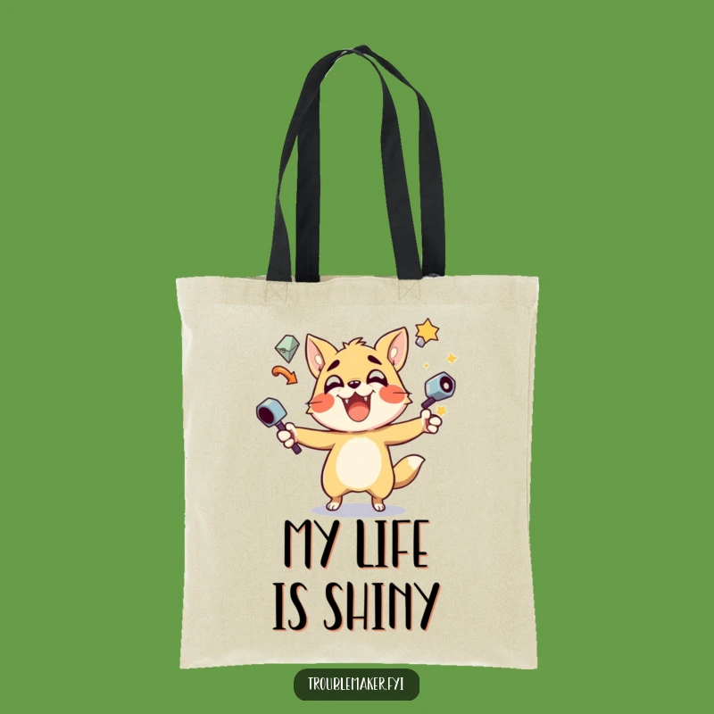 Funny Juggling Troublemaker Tote Bag: Carry Your Treasures with this Animal Tote Gift