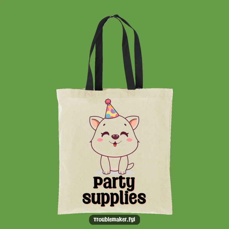 Funny Party Animal Tote Bag - Carry Your Fun, Hilarious Troublemaker, Funny Gift!